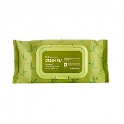 Салфетки для снятия макияжа TONYMOLY с экстрактом зеленого чая THE CHOK CHOK GREEN TEA No-Wash Clean