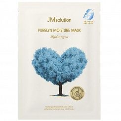 Увлажняющая тканевая маска с гортензией JMsolution Purelyn Moisture Mask Hydrangea