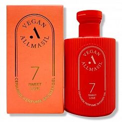 Питательный парфюмированный гель для душа с ароматом ириса AllMasil Vegan 7 Perfume Shower Gel
