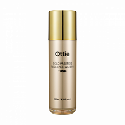 Увлажняющий тонер для упругости кожи Ottie Gold Prestige Resilience Watery Tonic (120 мл)