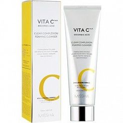 Очищающая пенка для лица с витамином С Missha Vita C Plus Clear Complexion Foaming Cleanser, 120 мл