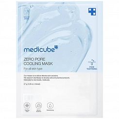 Тканевая маска с охлаждающим эффектом для сужения пор Medicube Zero Pore Cooling Mask, 27 г