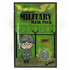 Тканевая маска для мужчин  MIJIN Military Mask Pack  (25гр)