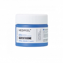 Глубокоувлажняющий гель-крем с эффектом сияния MEDI-PEEL Glutathione Hyal Aqua Foaming Cream