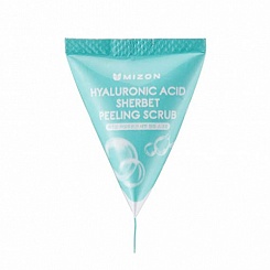 Пилинг-скраб гиалуроновый MIZON Hyaluronic Acid Sherbet Peeling Scrub(7 гр*24 штуки)