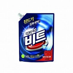 Жидкость для стирки (концентрат) LION Beat liquid Pouch, 1.45л (мягкая упаковка)