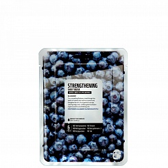 Маска тканевая "ГОЛУБИКА — СИЛА"  Superfood Salad for Skin Facial Sheet Mask Blueberry Strengthening