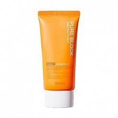 Солнцезащитный крем для лица A’pieu Pure Block Natural Daily Sun Cream SPF 45 PA+++, 100 мл