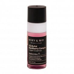 Миниатюра кремовая эссенция с экстрактом ежевики MARY&MAY Vegan Blackberry Complex  Essence 30 мл