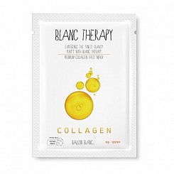 Антивозрастная маска с коллагеном Blanc Therapy Premium Collagen Sheet Mask