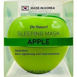 Увлажняющая ночная крем-маска с экстрактом яблока Dr.Smart Night Cream Apple