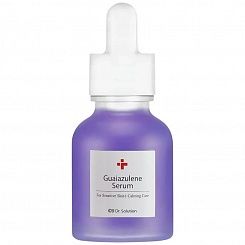 Успокаивающая сыворотка с гвайазуленом CUSKIN Dr.Solution Guaiazulene Serum 30 мл