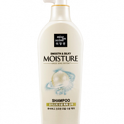 Увлажняющий шампунь для блеска волос Mise-en-scène Pearl Smooth & Silky Moisture Shampoo 530 мл