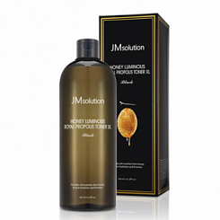 Питательный тонер для лица с экстрактом прополиса JMsolution Honey Luminous Royal Propolis Toner XL