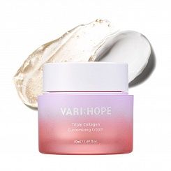 Лифтинг-крем с коллагеном Vari Hope Triple Collagen Customizing Cream 50 мл