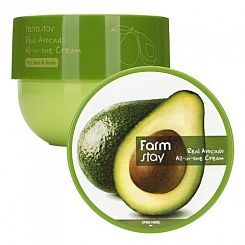 Многофункциональный крем с экстрактом авокадо FarmStay Real Avocado All-In-One Cream 300 мл