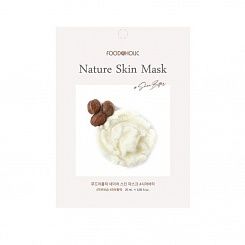 Тканевая маска для лица с маслом ши FoodaHolic Nature Skin Mask Shea Butter, 23 гр