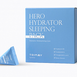 Ночная маска для глубокого увлажнения Trimay Hero Hydrator Sleeping Pack
