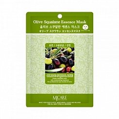 Маска тканевая для лица с оливой Mijin Care Mask Olive Squalane 