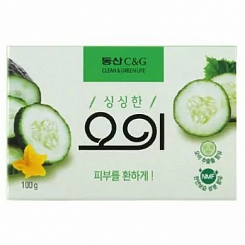 Мыло туалетное огуречное Clio New Cucumber Soap