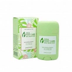 Увлажняющий и заживляющий бальзам-стик для ног с центеллой Enough Cica Foot Care Real Balm Stick