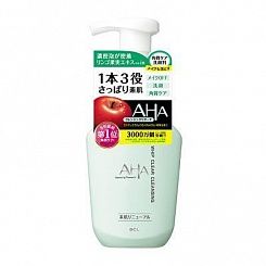 Японское мыло жидкое для лица с фруктовыми кислотами пенящееся BCL Aha Esthetic Soap Liquid 150 мл