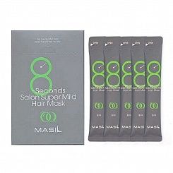 Восстанавливающая маска для ослабленных волос Masil 8 Seconds Salon Super Mild Hair Mask, 8 мл