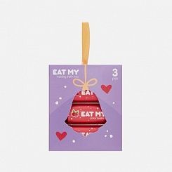 Набор бальзамов для губ "Сладкие воспоминания" EAT MY holiday balm trio sweet memories