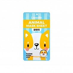 Маска тканевая для лица "щенок" Lamelin Animal Mask Sheet Puppy 25 гр