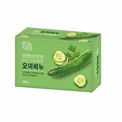 Увлажняющее мыло для тела с экстрактом огурца Mukunghwa Moisture Cucumber Soap 100 гр