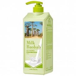 Шампунь для волос с ароматом лайма и базилика Milk Baobab Shampoo Lime and Basil 1000 мл