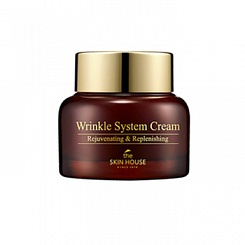 Крем против морщин омолаживающий Wrinkle System Cream от The Skin House (50мл)
