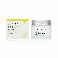 Крем для лица с экстрактом чайного дерева для проблемной кожи Consly Tea Tree Anti-Blemish  70мл
