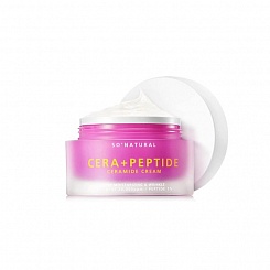 Пептидный крем для зрелой кожи So Natural Cera+ Peptide Ceramide Cream
