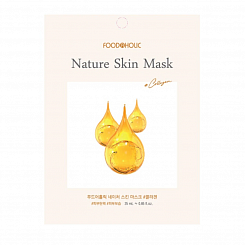 Тканевая маска для лица с коллагеном FoodaHolic Nature Skin Mask Collagen, 23 гр