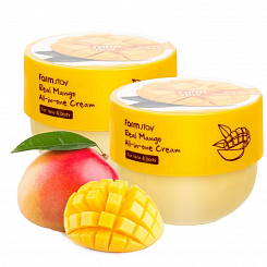 Многофункциональный крем для лица и тела с маслом манго FarmStay Real Mango All-in-one Cream