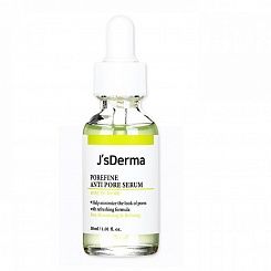 Эффективная сыворотка для сужения пор J'sDERMA Porefine Pore-Stem 2% Anti Pore Serum, 30 мл
