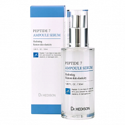 Премиум сыворотка 7 пептидов против морщин с лифтинг-эффектом 25+ Dr.Hedison Peptide 7 Ampoule