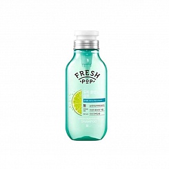 Шампунь глубоко очищающий  для волос на основе мохито  Fresh Pop Green Herb Recipe Shampoo