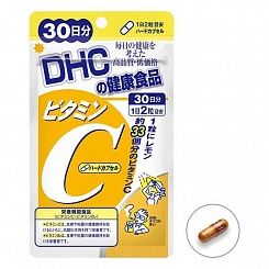 Витамин С для укрепления иммунитета и здоровья кожи DHC Vitamin C 30 шт