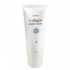 Крем для рук с гидролизованным коллагеном и керамидами Nanamus Collagen Hand Cream 