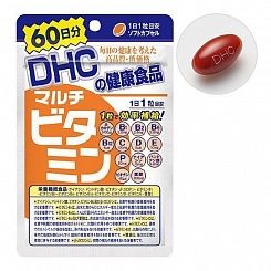 Сбалансированный мультиминеральный комплекс DHC Multi Vitamins 60 шт