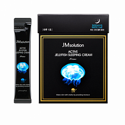 Ночной крем с экстрактом медузы JM Solution Active Jellyfisf Sleeping Cream 4 мл