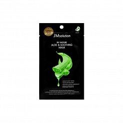 Тканевая маска с экстрактом алоэ JMsolution Be Nature Aloe & Soothing Mask