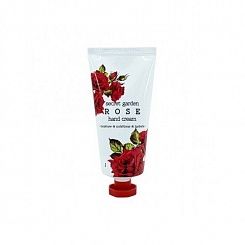 Крем для рук увлдажняющий с экстрактом розы Jigott Secret Garden Rose Hand Cream, 100мл