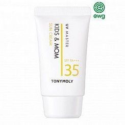 Солнцезащитный крем для детей и мам TONY MOLY UV Master Kids & Mom Sun Cream SPF35 PA+++( 45 ml)