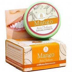 Зубная паста отбеливающая с экстрактом манго Coco Blues Mango 30 гр