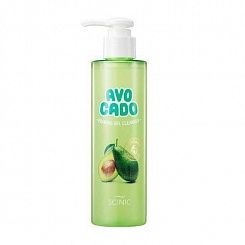Гель-пенка для умывания с экстрактом авокадо Scinic Avocado Foaming Gel Cleanser, 200мл