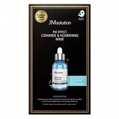 Тканевая маска для SOS восстановления липидного барьера JMsolution The Effect Ceramide & Nourishing