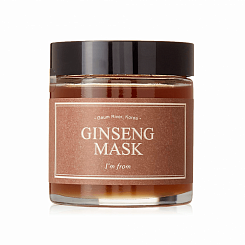 Антивозрастная разогревающая маска с женьшенем I\'m From Ginseng Mask 120 г